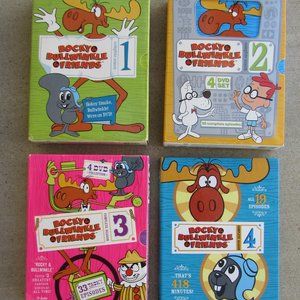 Rocky and Bullwinkle Season 1 through Season 4 DVDs